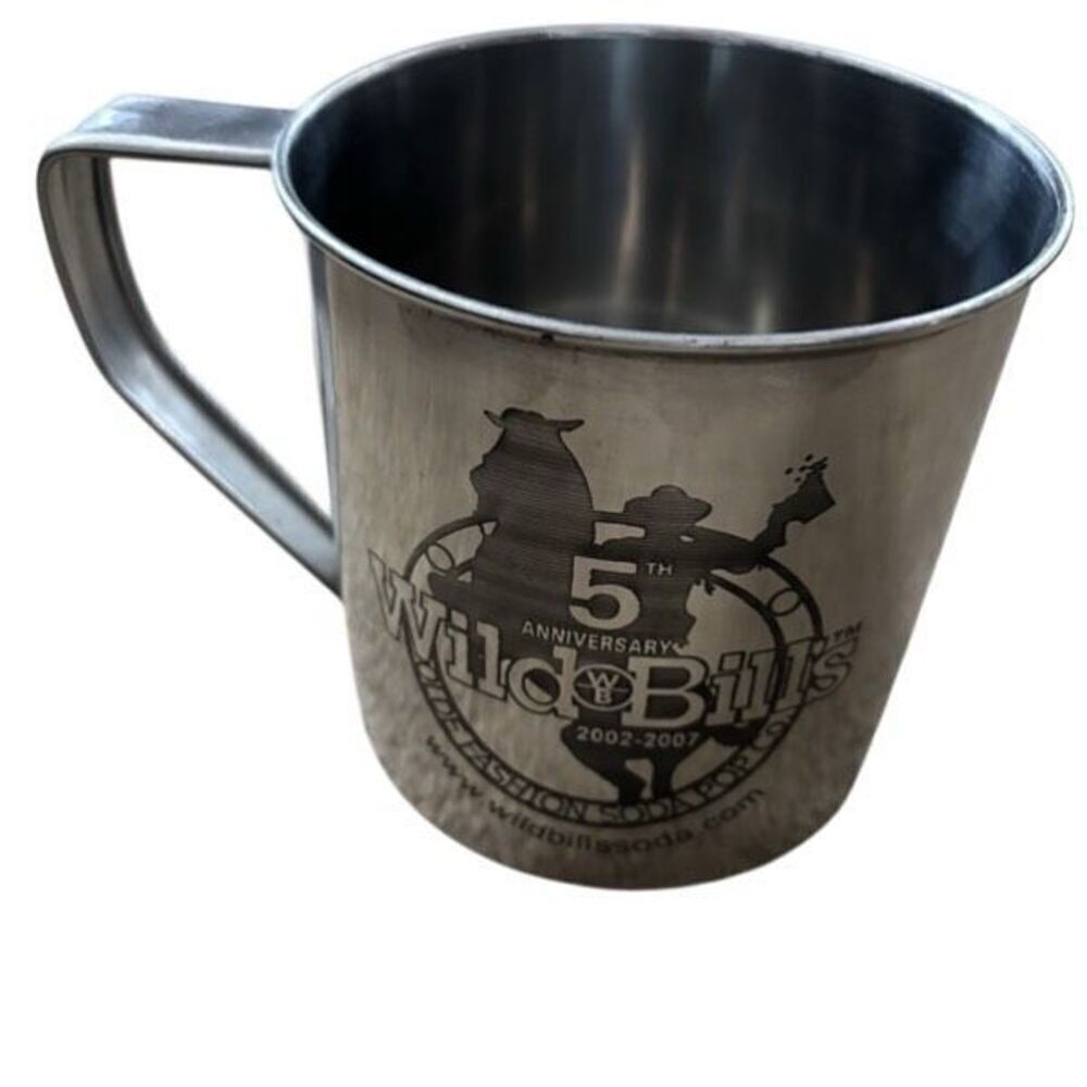 Wild Bill’s Old Fashioned Soda Pop 5th Anniversary Hershey Park 2007 Mug